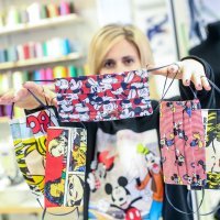 Zagreb: Domaći dizajner kreirao maske 'protiv' koronavirusa