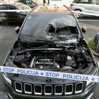 Zapaljen automobil u Zagrebu