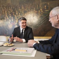 Zoran Milanović u posjetu austrijskom predsjedniku Alexandru van der Bellenu