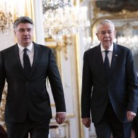Zoran Milanović u posjetu austrijskom predsjedniku Alexandru van der Bellenu