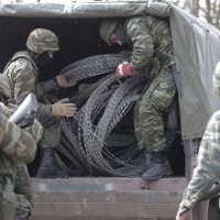 Migranti iz Sirije na grčko-turskoj granici