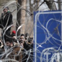 Migranti iz Sirije na grčko-turskoj granici
