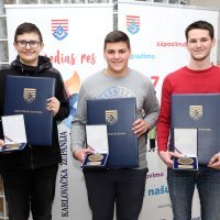 Karlovački župan trojici mladića iz Belavića uručio Medalje župana za hrabrost