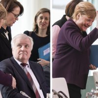 Angela Merkel i Horst Seehofer