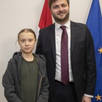 Tomislav Ćorić i Greta Thunberg