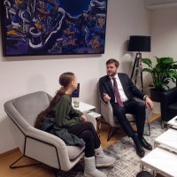 Tomislav Ćorić i Greta Thunberg