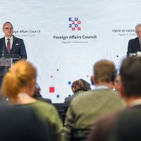 Gordan Grlić Radman i Josep Borell