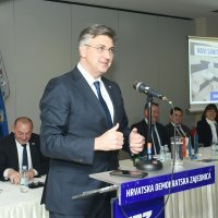 Andrej Plenković u Sisku