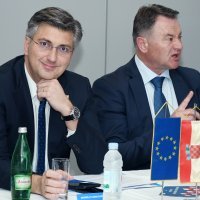 Andrej Plenković u Sisku