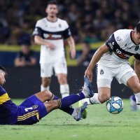 Superliga, Boca Juniors (Guillermo Fernandez) - Gimnasia (Leandro Contin)