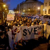 Zagreb: "Noćni marš - 8. mart" u organizaciji feminističkog kolektiva fAKTIV