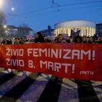 Zagreb: "Noćni marš - 8. mart" u organizaciji feminističkog kolektiva fAKTIV