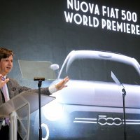 Olivier Francois, šef marke Fiat i glavni direktor marketinga Fiat Chrysler Automobile-a na predstavljanju novog 500
