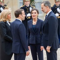Brigitte Macron, Emmanuel Macron, španjolski kralj Felipe i kraljica Letizia