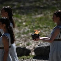 Paljenje olimpijske baklje