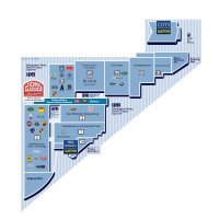 Plan izložbenog prostora Techno Classica Essen 2020