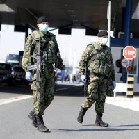 Srpska vojska na granici sa Hrvatskom