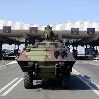 Srpska vojska na granici sa Hrvatskom