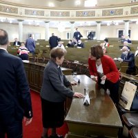 Sjednica zagrebačke Skupštine u vrijeme epidemije koronavirusa