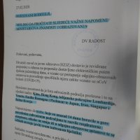 Dječji vrtić Radost zatvoren zbog sumnje da je djelatnica zaražena koronavirusom