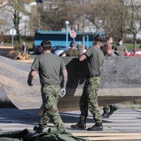 Hrvatska vojska kod KB Dubrave