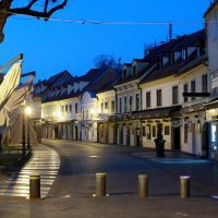 Prazna Tkalčićeva ulica