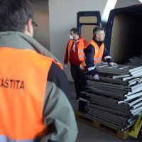 Zagreb: Civilna zaštita postavlja krevete u hodnik dvorane Arena