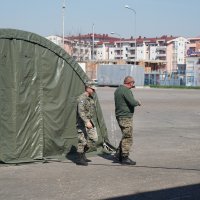 Bosanska Gradiška: Na graničnom prijelazu vojska podignula šatore