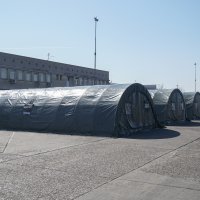 Bosanska Gradiška: Na graničnom prijelazu vojska podignula šatore