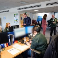 Kate Middleton i princ William posjetili call centar u Velikoj Britaniji