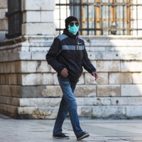 Poluprazne ulice u Zadru na prvi dan proljeća