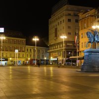 Zagreb: Potpuno prazan centar grada zbog pandemije koronavirusa