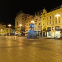 Zagreb: Potpuno prazan centar grada zbog pandemije koronavirusa