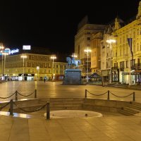 Zagreb: Potpuno prazan centar grada zbog pandemije koronavirusa