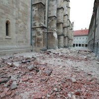 Potes magnitude 5,3 stupnja oštetio Zagrebačku katedralu
