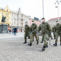Vojska izašla na ulice Zagreba kako bi pomogla nadležnim službama