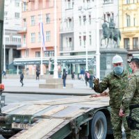 Vojska izašla na ulice Zagreba kako bi pomogla nadležnim službama