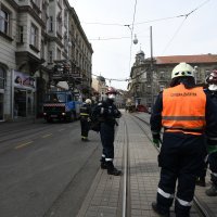 Zagreb: Čišćenje Ilice nakon jutrošnjeg potresa