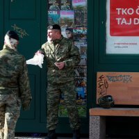 Vojska na Trgu bana Jelačića