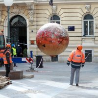 Zagreb: Prizemljeno sunce Ivana Kožarića zbog štete uzrokovane potresom