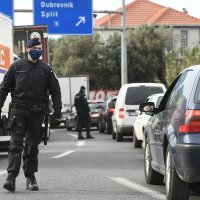 Gužva na rotoru Bilice na ulazu u Split
