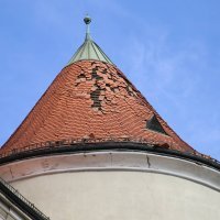 Katedrala i Nadbiskupski dvor nakon potresa