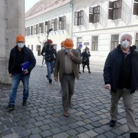 Zagreb: Gradonačelnik Milan Bandić obišao crkvu sv. Marka oštećenu u potresu