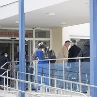 Gužva ispred Klinike za onkologiju KBC-a Split