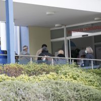 Gužva ispred Klinike za onkologiju KBC-a Split