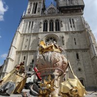 Zagrebačka katedrala nakon potresa