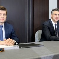Andrej Plenković i Zdravko Marić