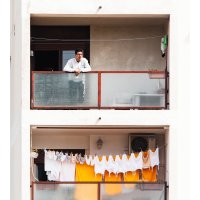 Split: Građani izdržavaju izolaciju na svojim prozorima i balkonima