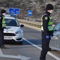 Šibenik: Policija provjerava propusnice za izlazak iz mjesta prebivališta