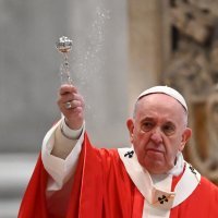 Papa Franjo predvodio svetu misu na Cvjetnicu u Vatikanu